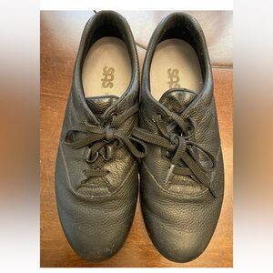 SAS Women’s Liberty Non Slip Lace Up Shoes Sz 9 1/2 Wide Black Work